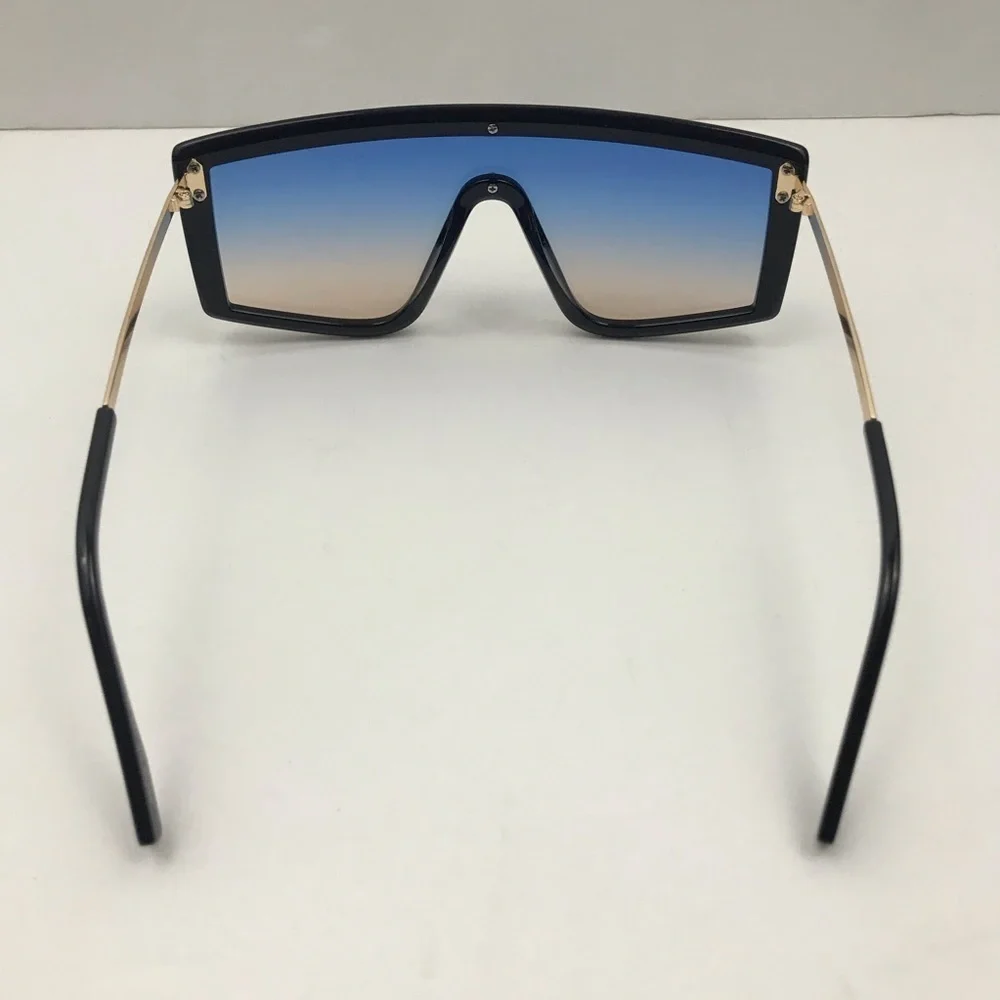 Big Frame Flat Top Sunglasses